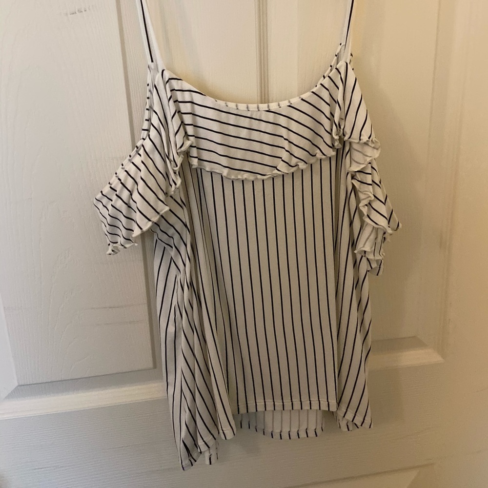 Cold shoulder blouse